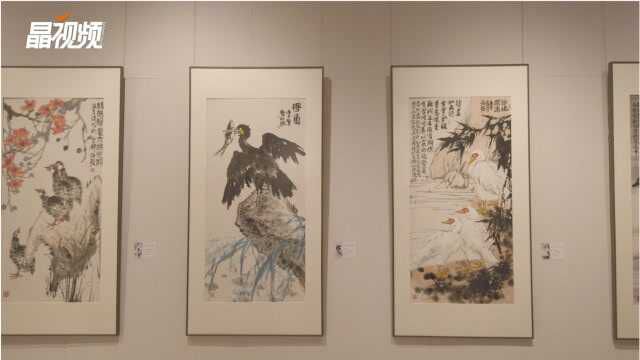 伯揆百余幅大写意花鸟在关山月美术馆展出