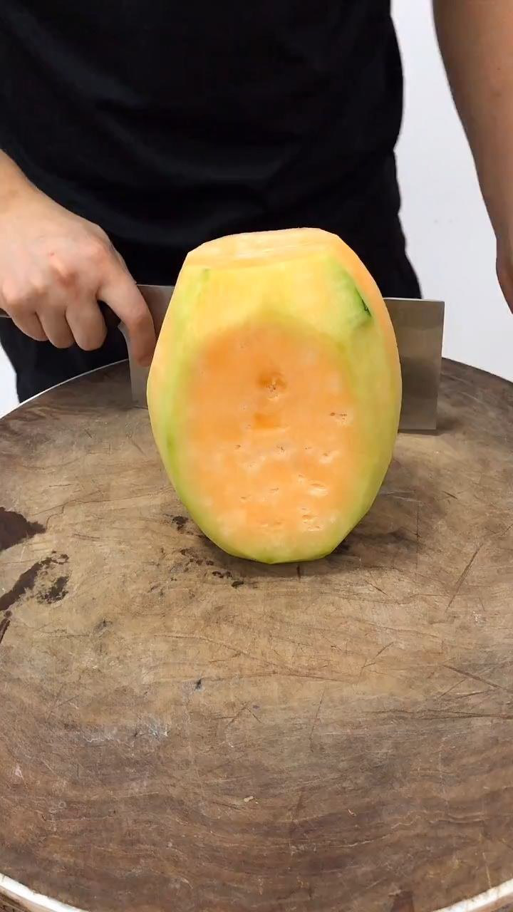 正确切木瓜的手法你用对了么.