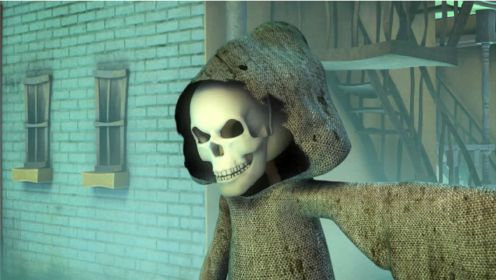 动画片：小骷髅总是被僵尸欺负，直到成为死神后，狠狠的教训了他们