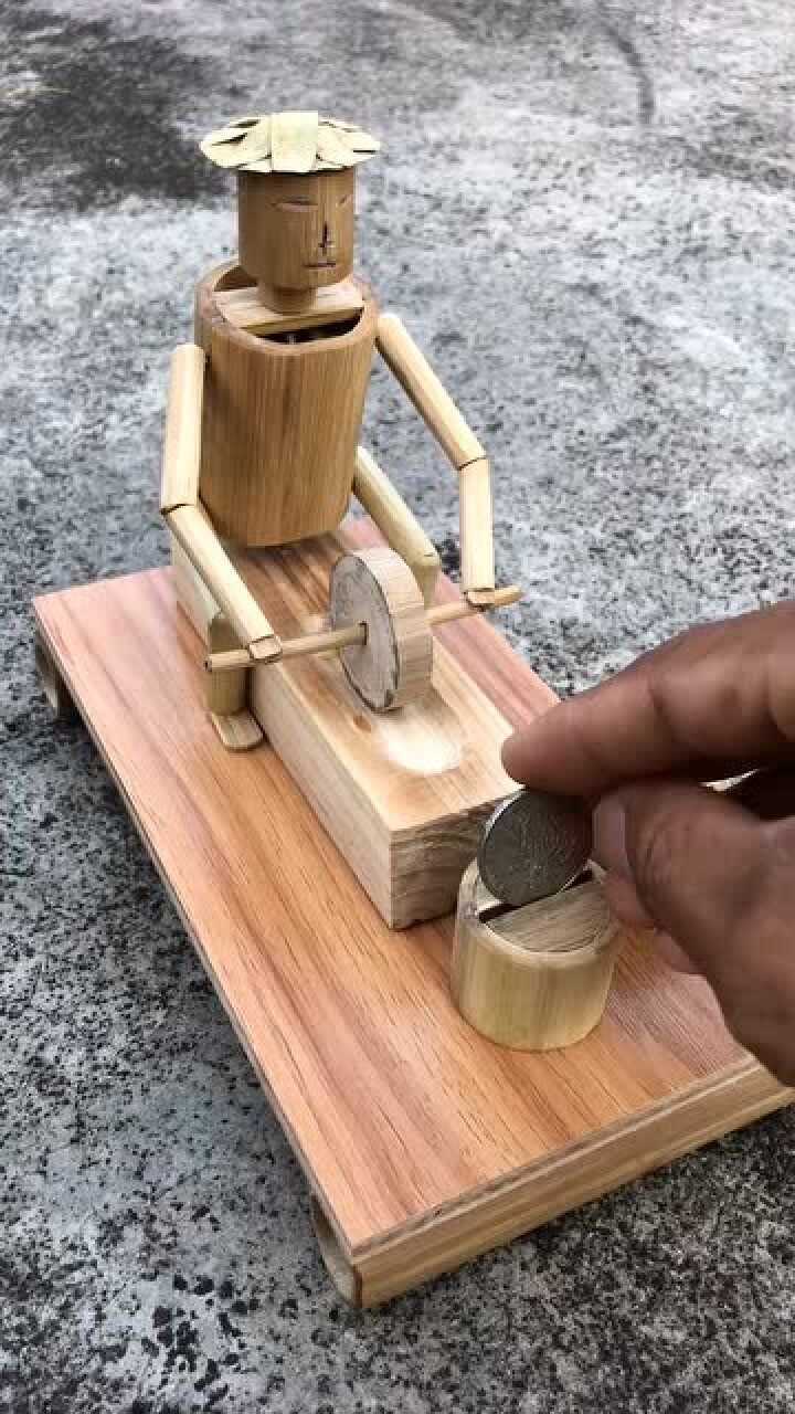 手工制作竹子玩#diy手工制作