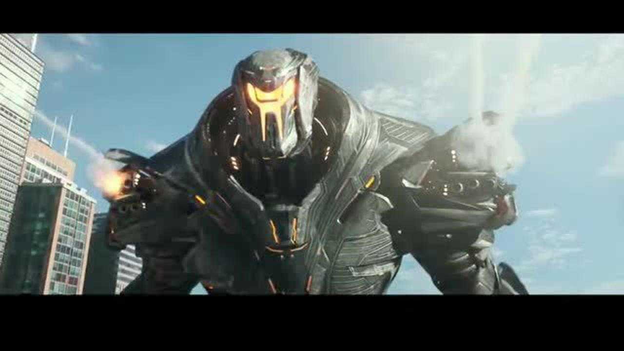 环太平洋流浪者看见海鸥飞过没想到海里出现未注册的机甲