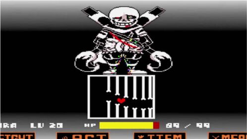 传说之下战斗模拟器:ink sans登场,墨水这么多不用真浪费