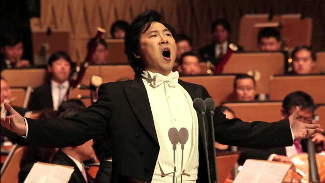 廖昌永演唱《沁园春·雪》大气磅礴，雄伟震撼！_高清