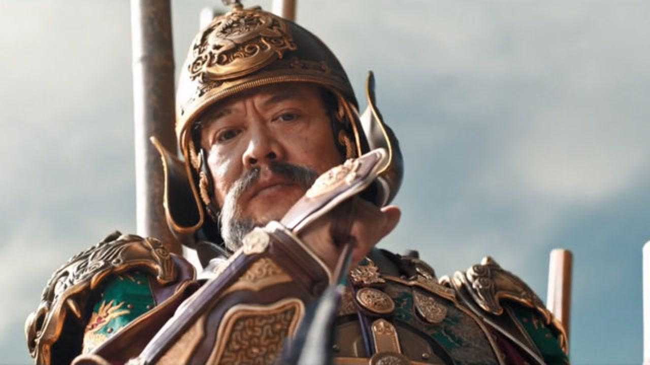 花木兰:李连杰单手接箭这幕,全程没用替身,一旁刘亦菲都吓傻了