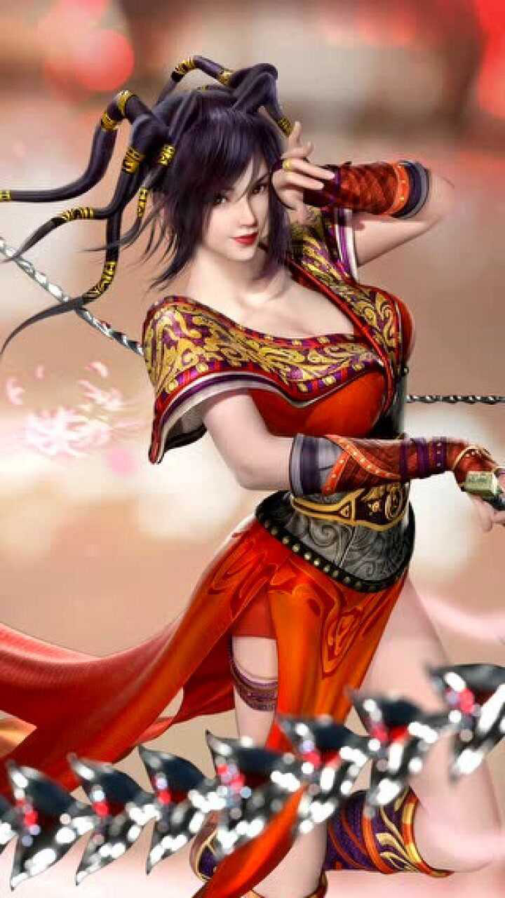 秦时明月:赤练《不烬》来电壁纸_腾讯视频