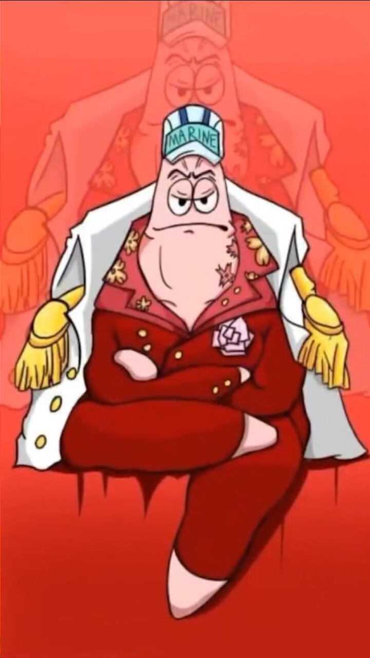 用海贼王的方式打开海绵宝宝,海绵黄猿:工资给到位,四皇能干废