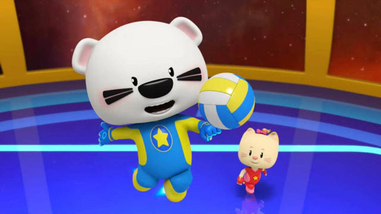 超级小熊布迷排球比赛获得胜利布迷成功清除游戏病毒