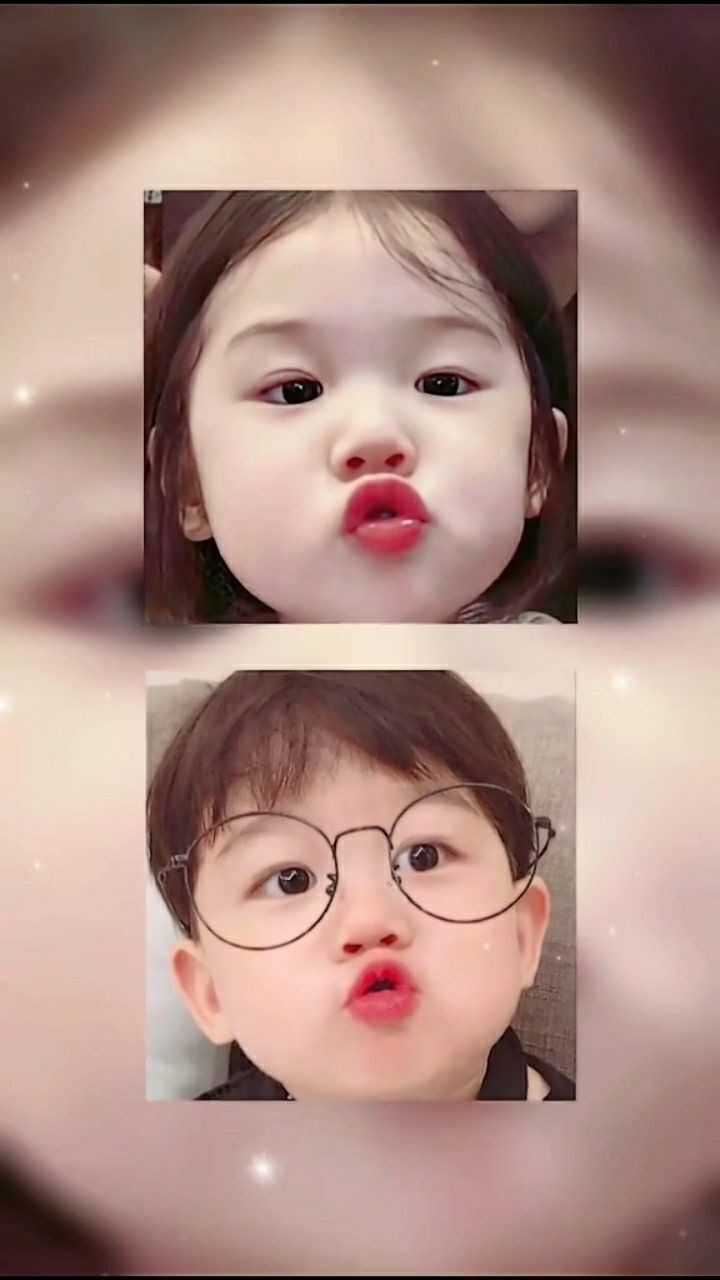 真人可爱么么哒情头嘴巴嘟嘟