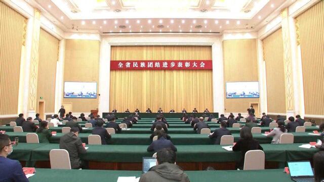 全省民族团结进步表彰大会在石家庄举行