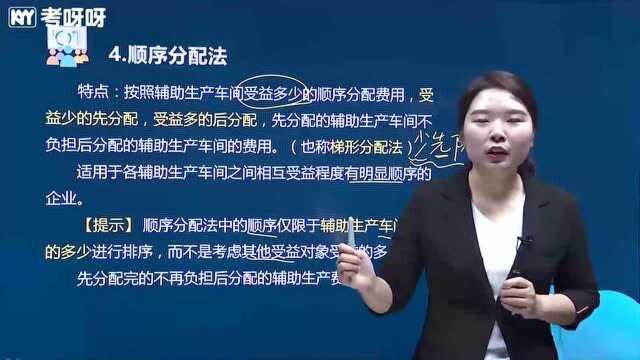 2021考呀呀会计实务第七章第三节产品成本的归集和分配(三)