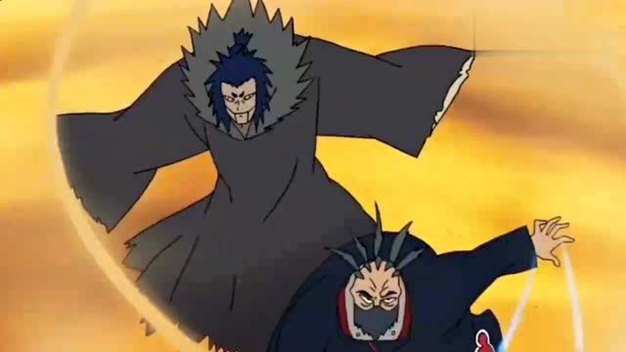 赤砂之蝎直接秒击三代风影,傀儡三代与秽土的斗争,之间实力悬殊有点大