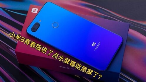 小米8青春版换屏幕总成,为什么进水最容易坏的是屏幕?