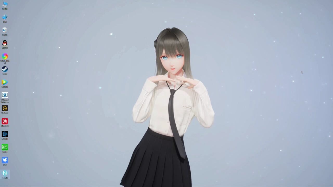 人工桌面鹿鸣,多的不说2k画质看起来是真的舒服