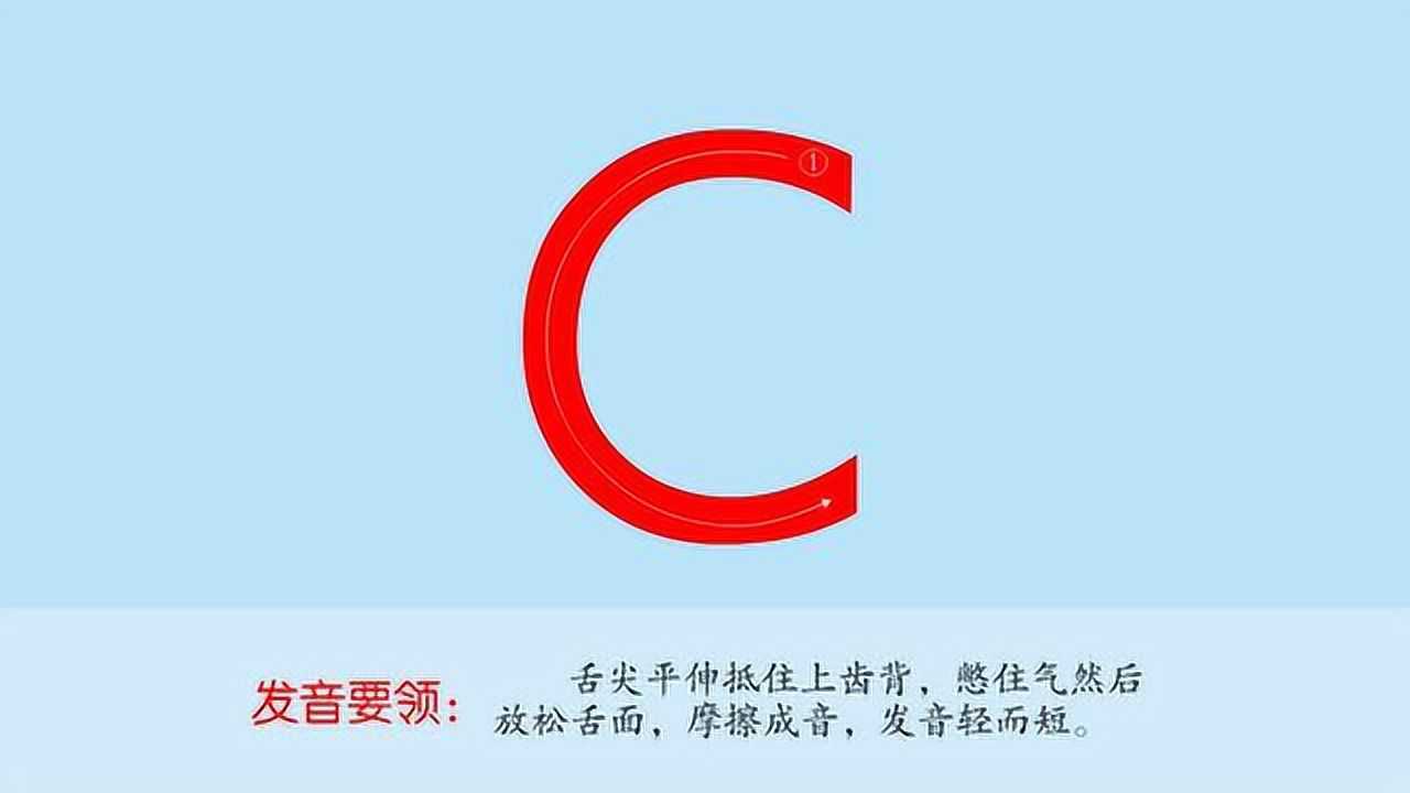 趣味拼音124声母c