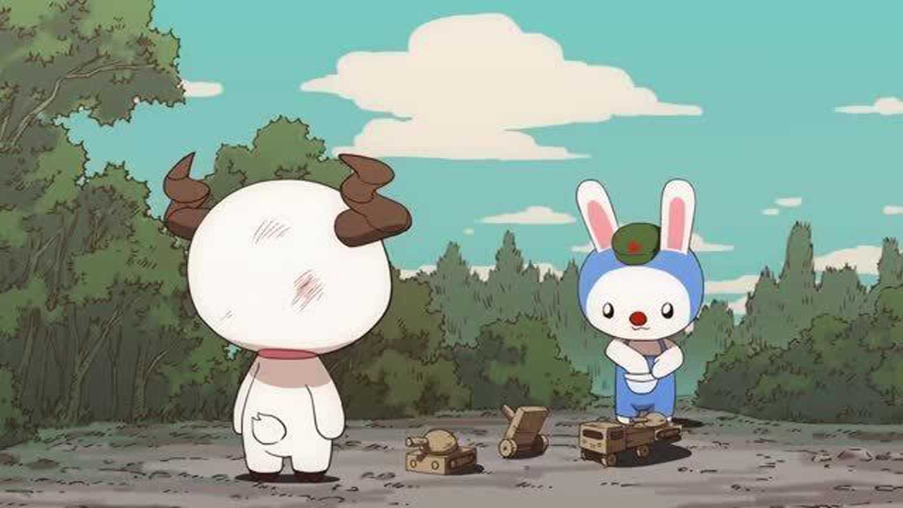 那年那兔那些事儿兔子安慰巴巴羊以后就是兄弟了巴铁就这样出现了