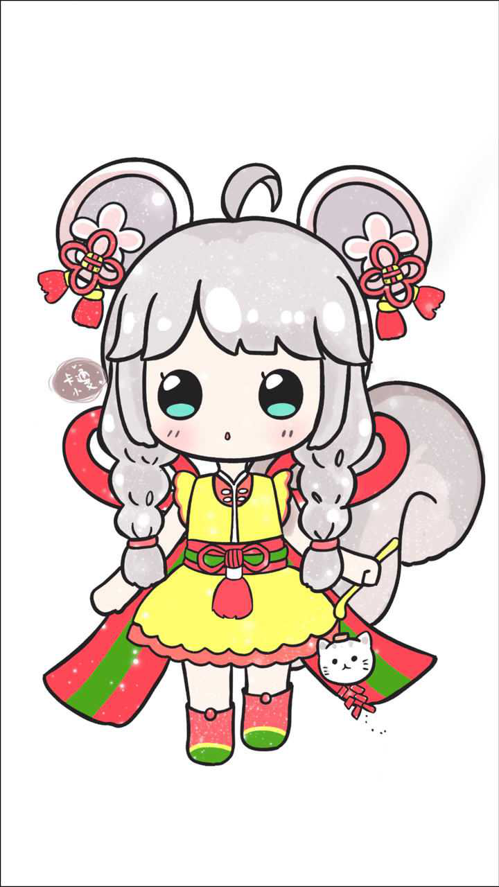 迷你世界 喜团团,超萌q版画画教程_腾讯视频