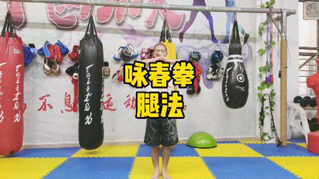 咏春拳教学之腿法