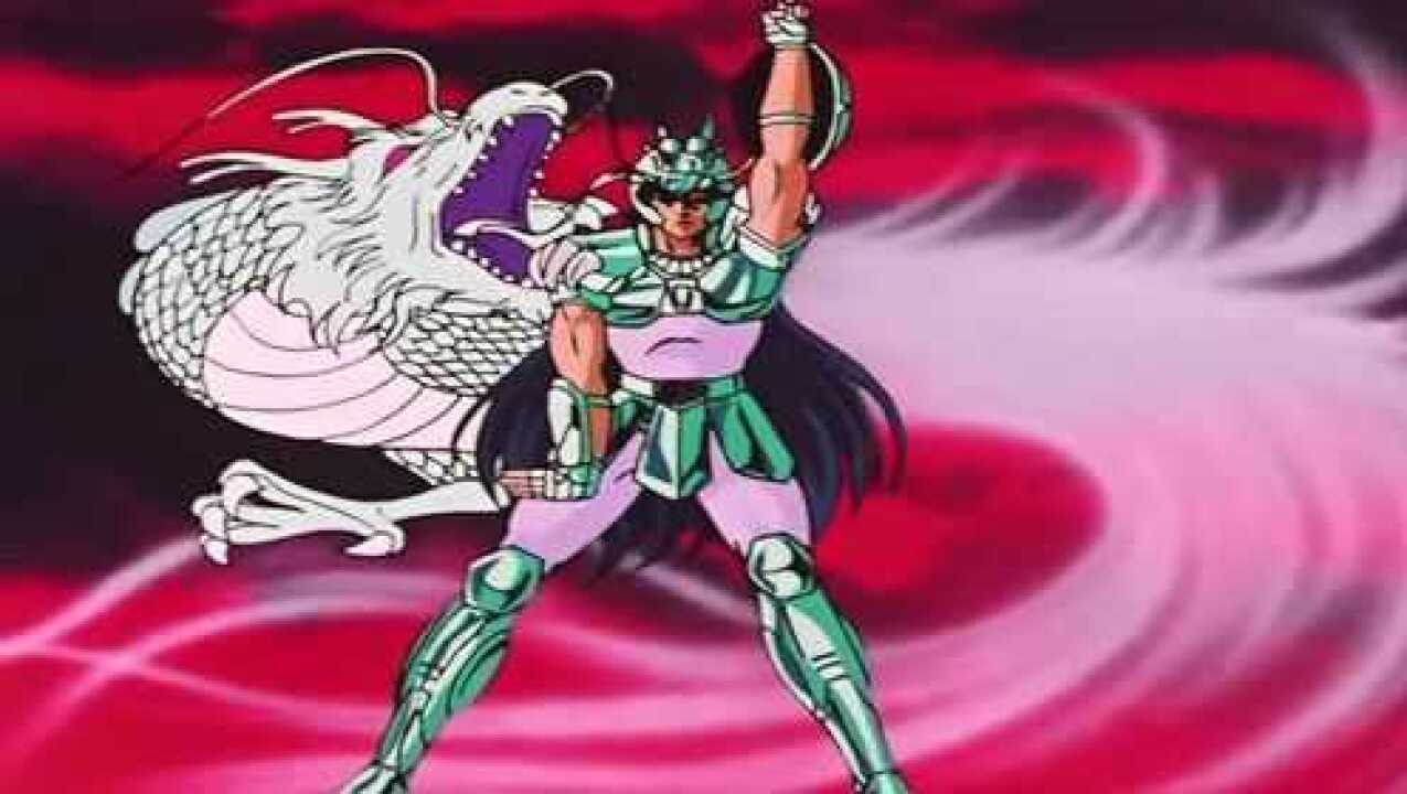 动漫圣斗士紫龙的庐山升龙霸绝学之一