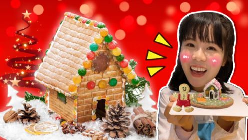 用饼干和糖果做的圣诞小屋！是可以住的？还是可以吃的呢？_38