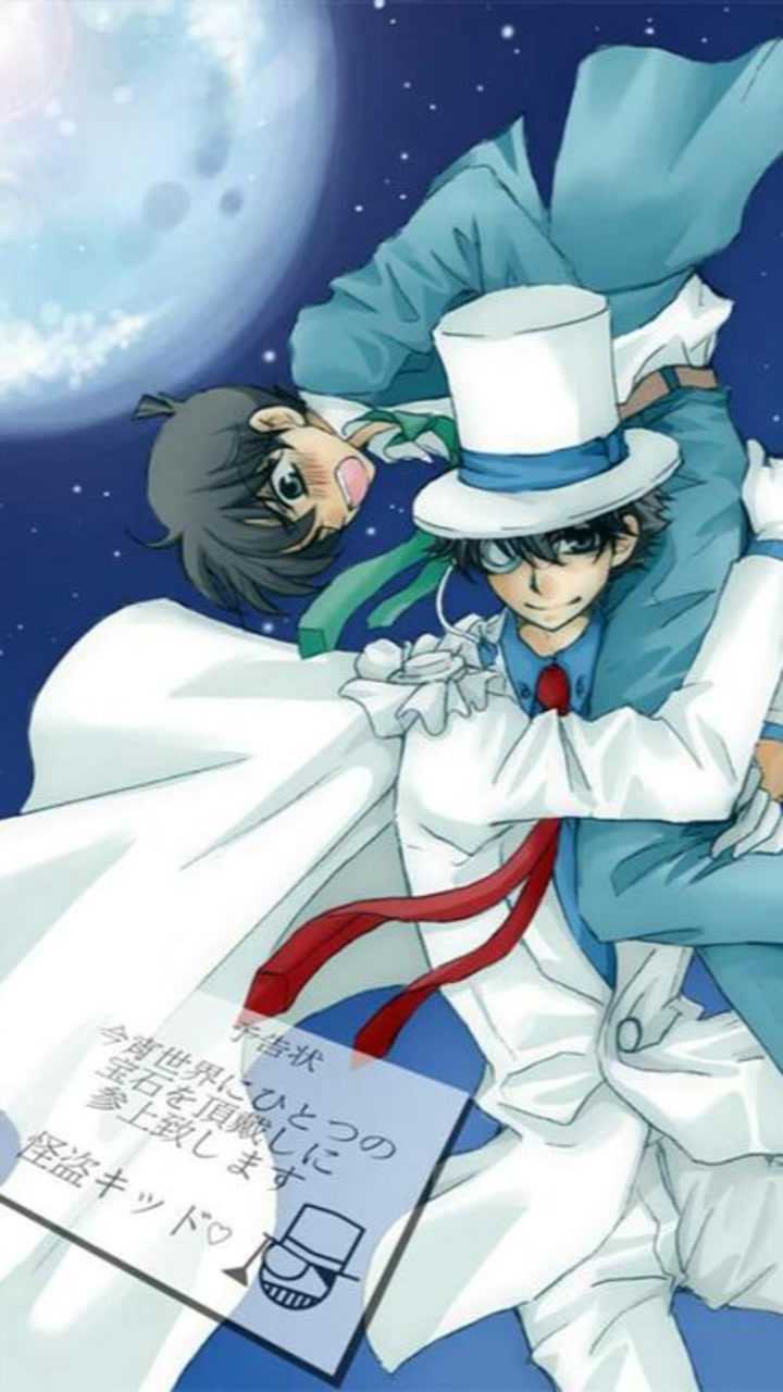 名侦探柯南柯南和基德的第一次最萌身高差注定二人的甜蜜嗑吧