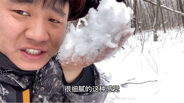 东北不是所有的雪都能堆雪人、打雪仗的,像咸盐一样的雪见过吗?