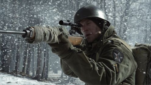 电影解说：新兵刚上战场，就干掉德军顶尖狙击手，原来他是神枪手