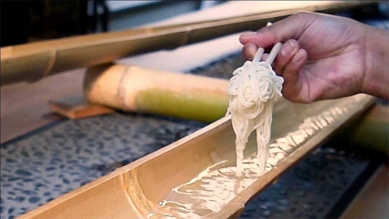 日本推出的流水素面食客吃完纷纷吐槽网友我吐了