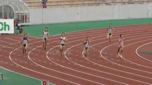 日本U20田径运动会女子400米预赛