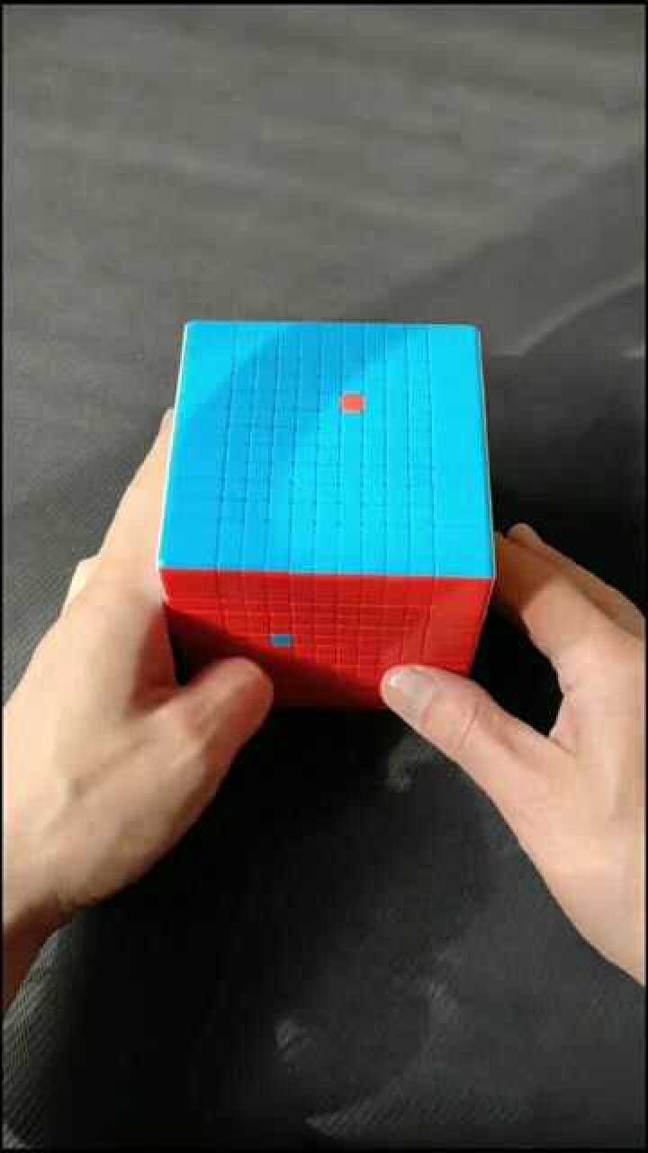 杰哥教你玩魔方:整个魔方就剩最后两个颜色没复原怎么办