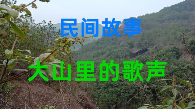 民间故事《大山里的歌声》当遇见困难心情悲伤时我喜欢一个人待着