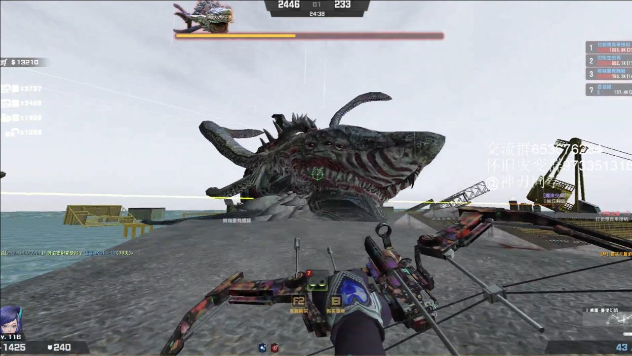 csol鹰眼雷神大战巨型鲨鱼怪!怀旧灾变体验当年的感觉!