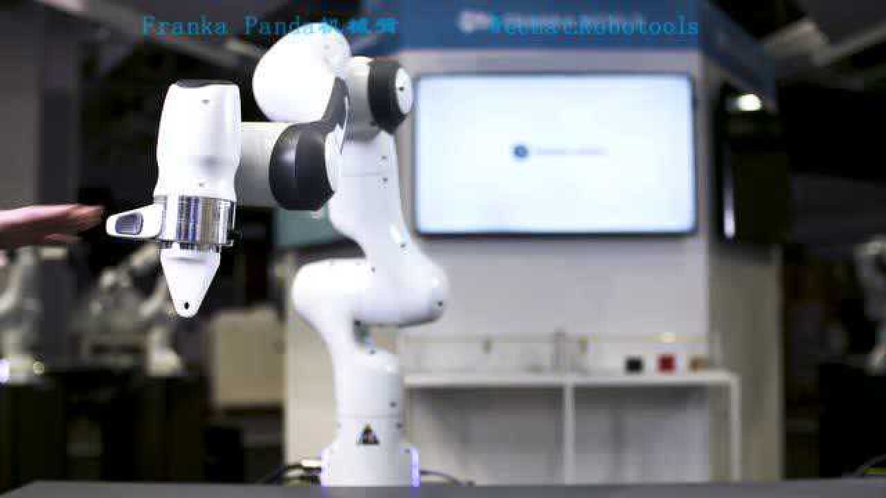 franka panda机械臂碰撞检测ros力传感机械臂