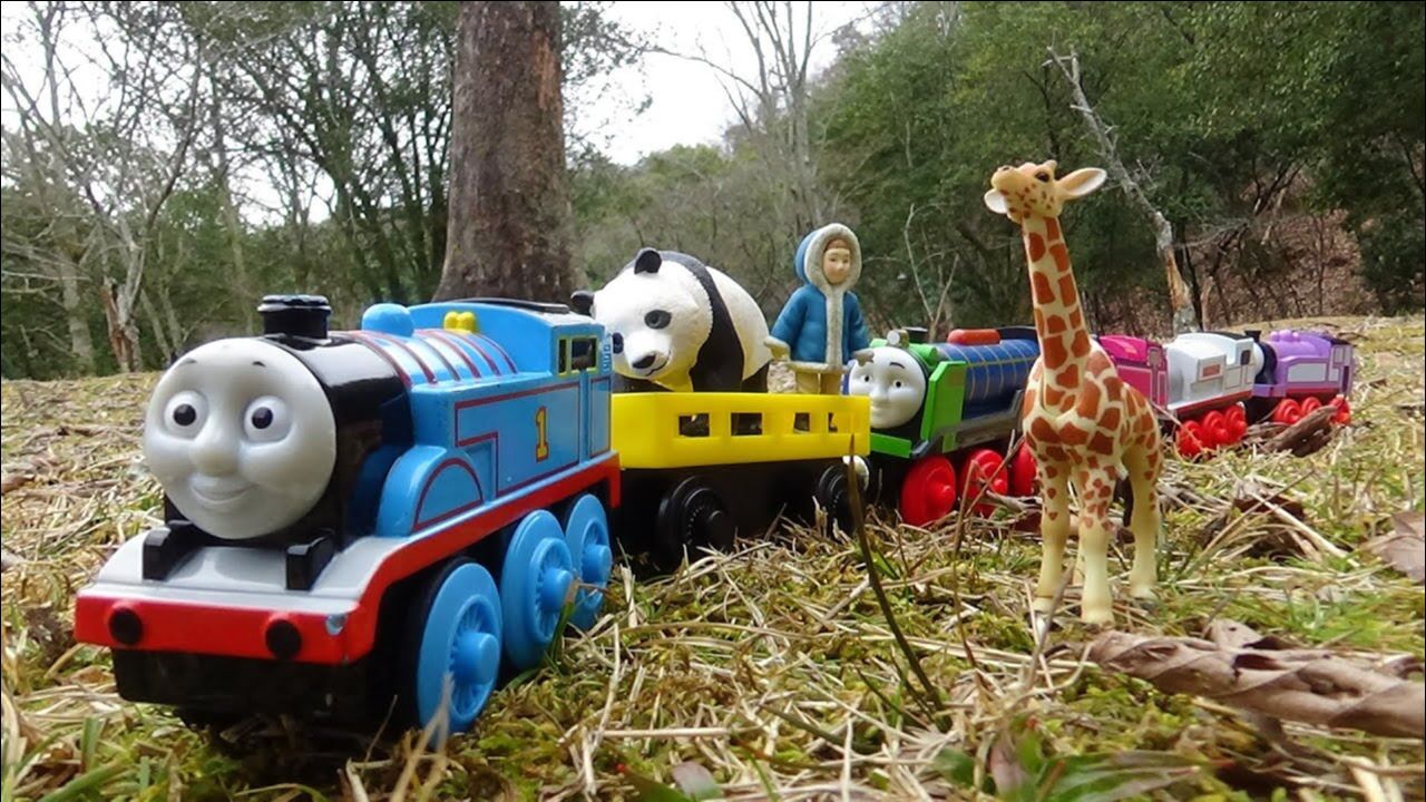 托马斯木制小火车寻找8只小动物