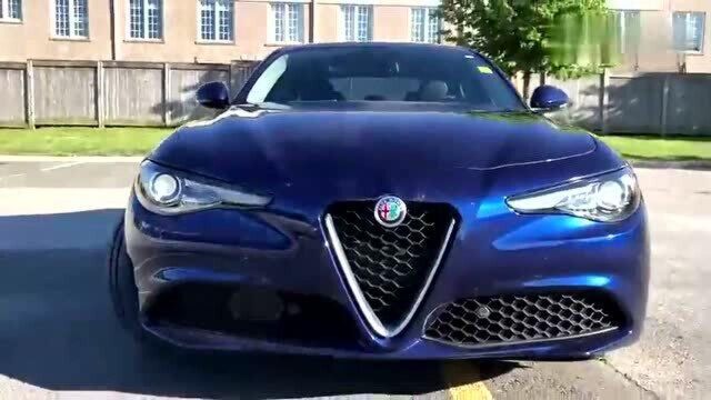 2020款阿尔法罗密欧Giulia,外观和内饰全方位实拍,颜值太帅!