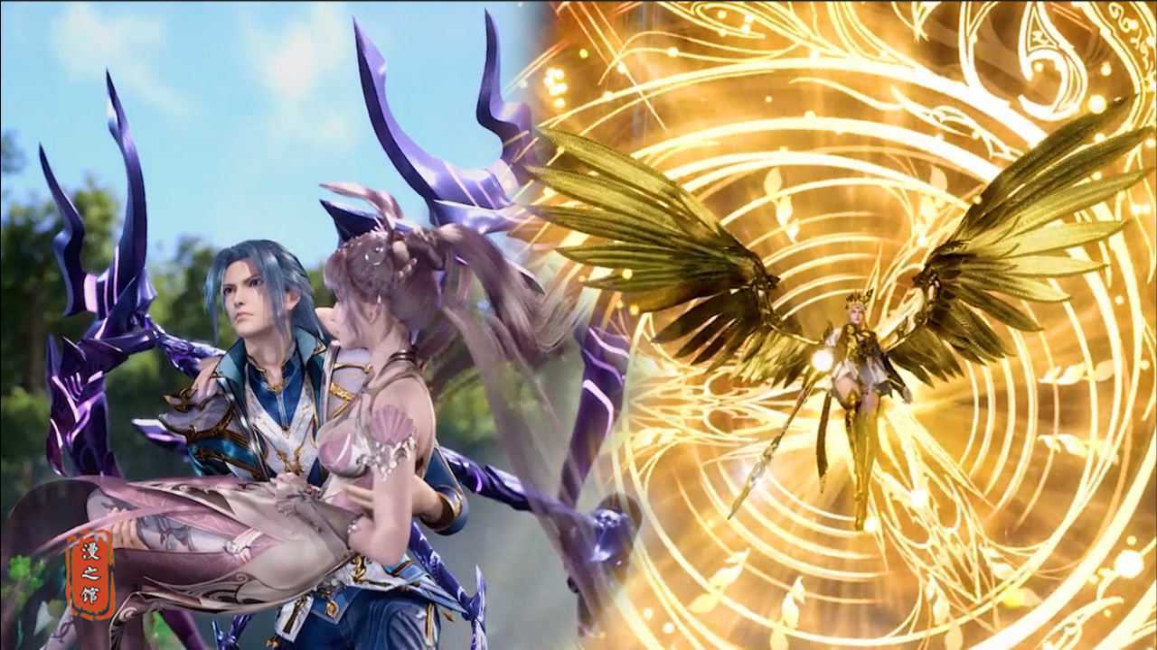 斗罗大陆唐三晋升海神抱着小舞对战千仞雪千仞雪羡慕嫉妒恨