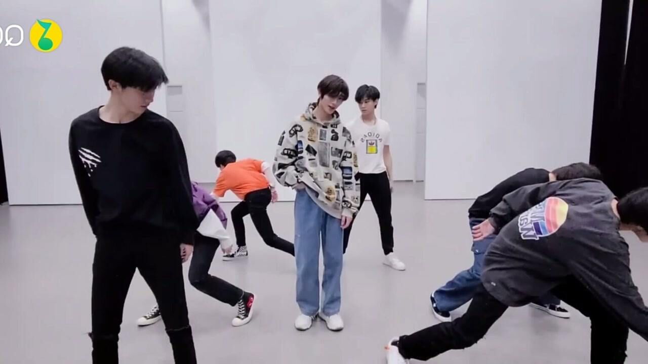 tnt时代少年团《破风》镜面练习室版