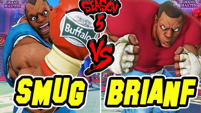 街霸 5:SMUG(拜森)VS BRIANF(拜森)S~FV