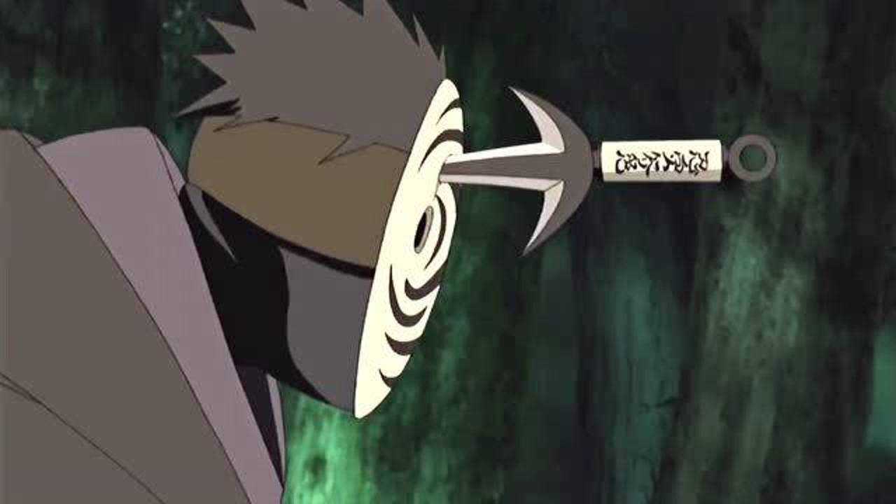 火影忍者水门对战面具男飞雷神二段名场面再现