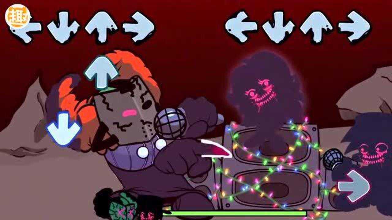 fnf周五夜放克腐化版看到疯狂抖动的恶魔小丑我就知道手又要抽了