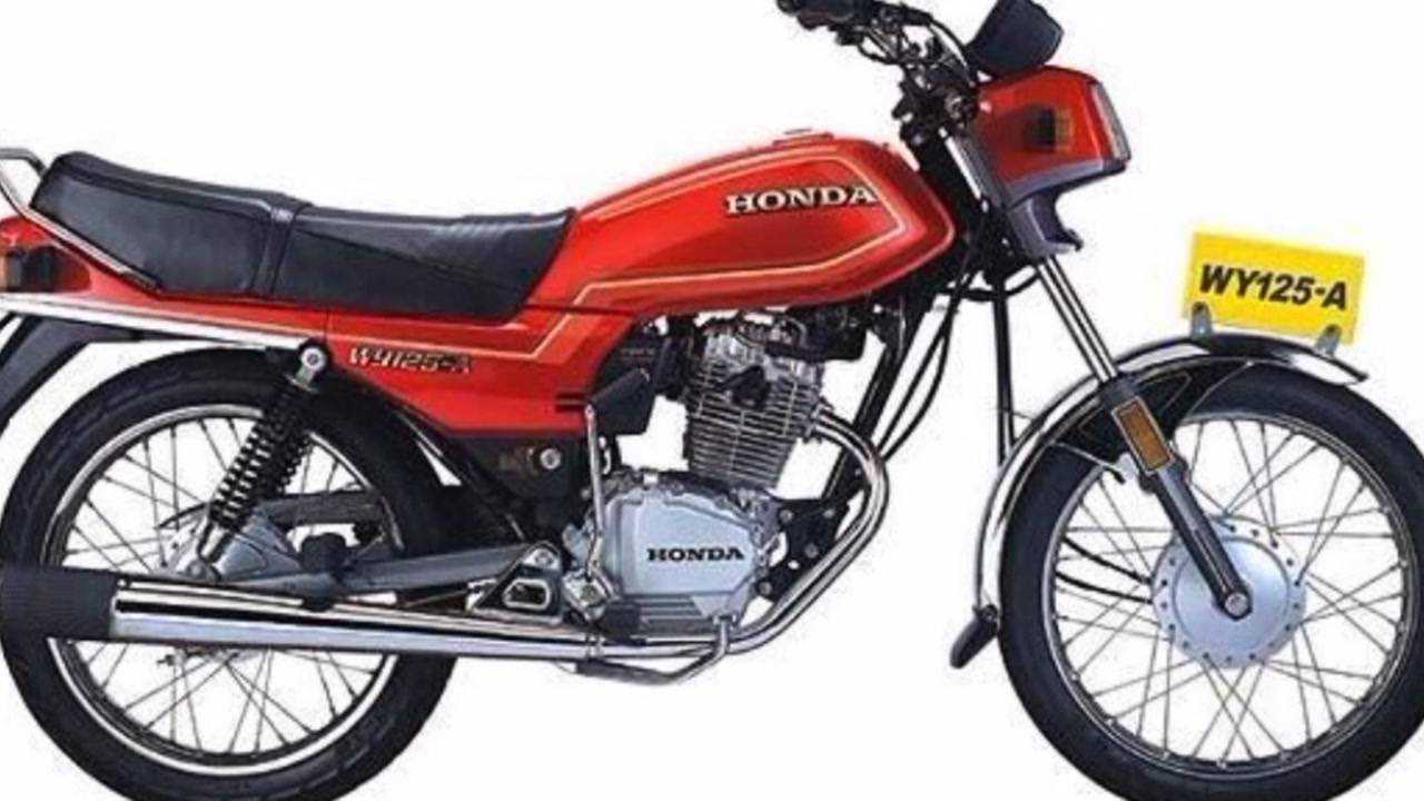 经典摩托车系列:五羊本田黑条机—wy125杠a