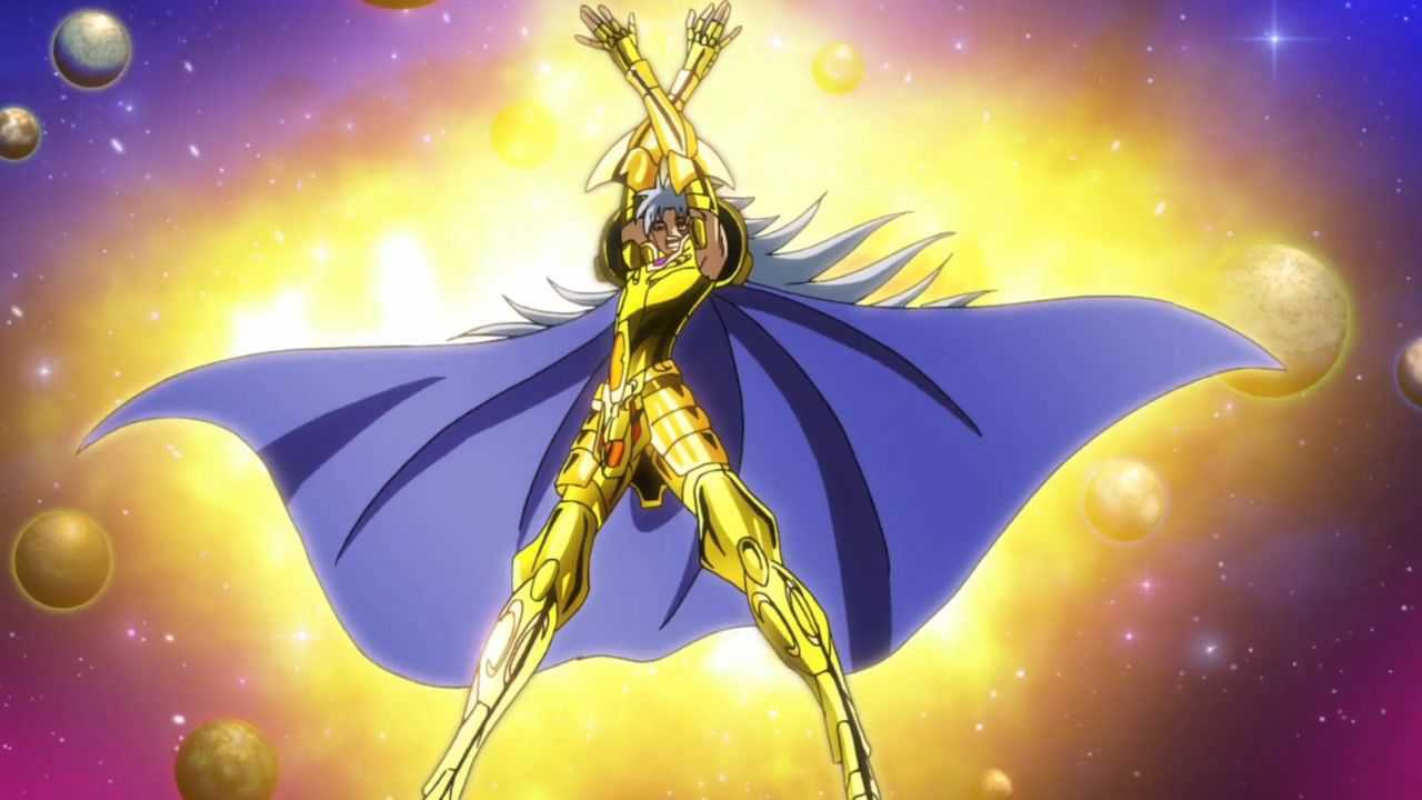 圣斗士星矢少女翔撒加被打败