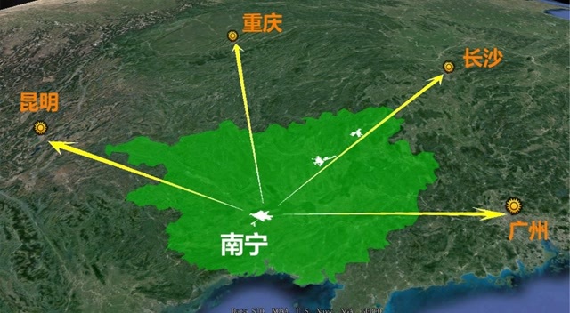 地理位置优越的"广西",为何成沿海落后省份?南宁,柳州和桂林谁才是第