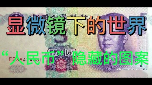 “人民币”隐藏的图案