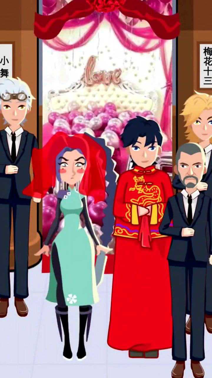 斗罗大陆饭制大赛唐三和梅花十三结婚了小舞被甩了这样的唐三你喜欢吗