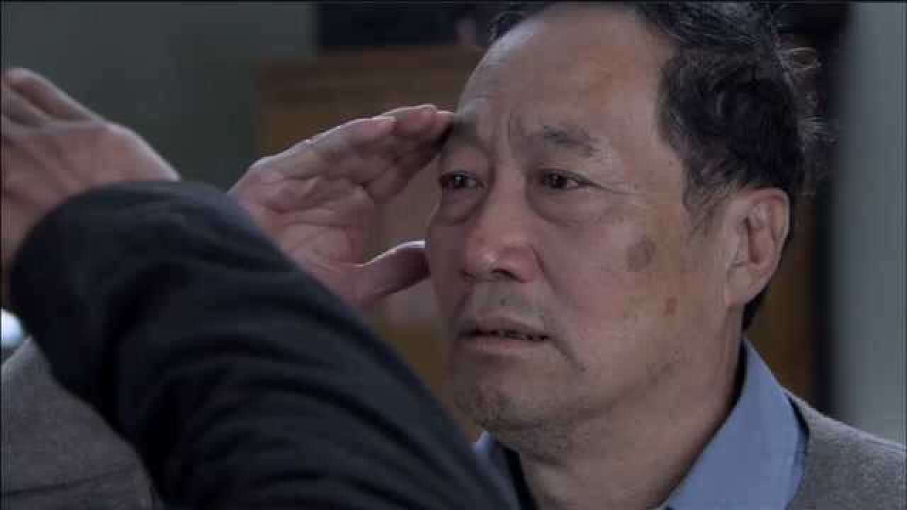 老爸的爱情首长临终把儿媳和孙子托付给男保姆敬礼让人感动