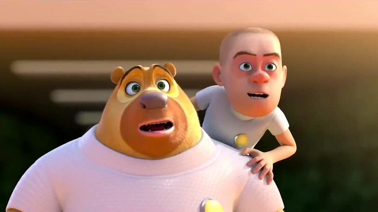 熊出没狂野大陆3光头强被好朋友抛弃只能和熊二还有陌生人组队