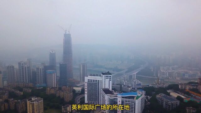 空中俯瞰重庆大坪片区的规划建设!重庆电视塔应该参考类似广州塔的地标建筑!