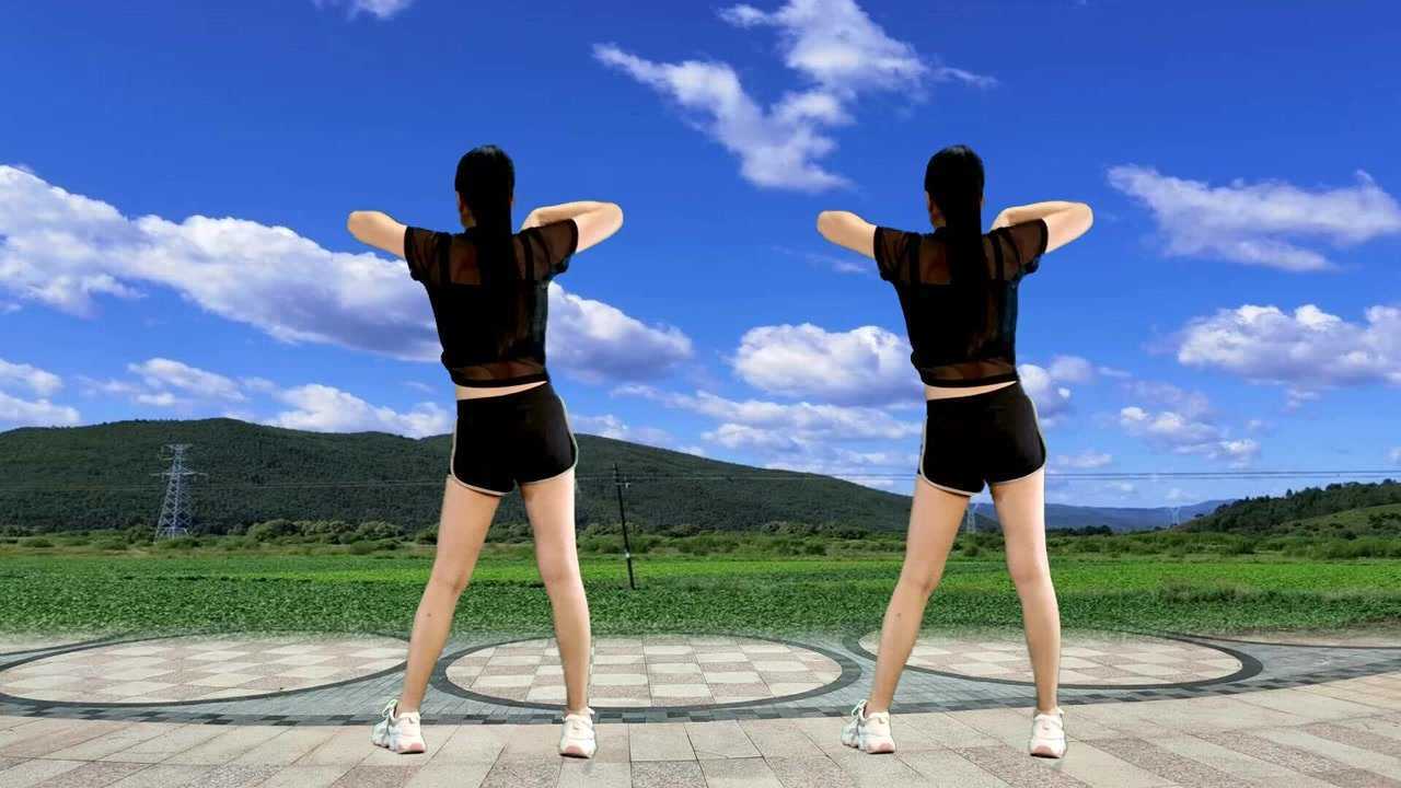 久坐腰酸背痛,一起来做给肩颈操,一身轻松《拈花一笑》背面