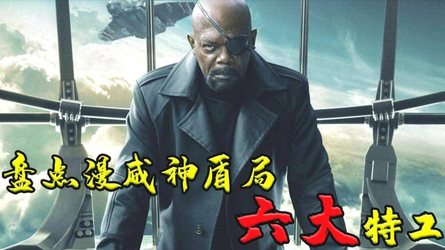 盘点神盾局的六大特工top1尼克弗瑞一手创建了复仇者联盟