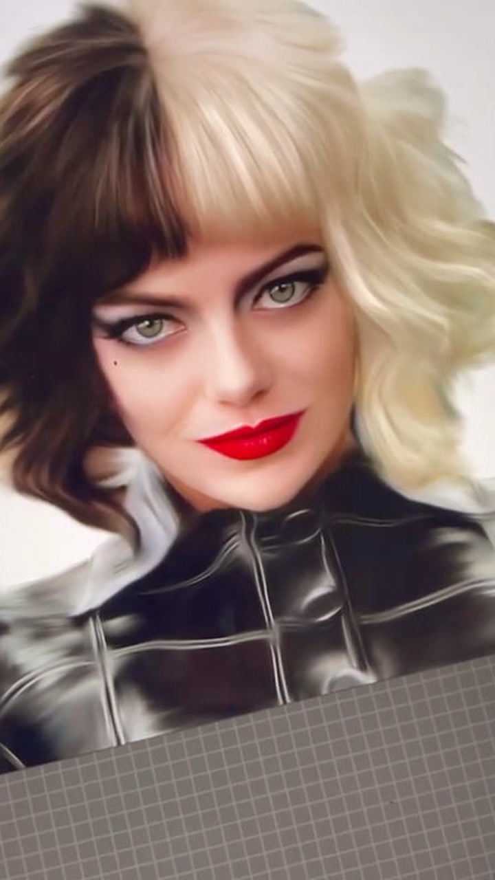 画黑白魔女库伊拉